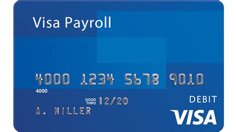 prepaid payroll card VISA